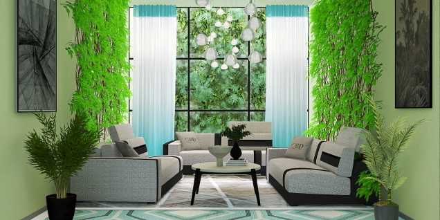 green wall 
