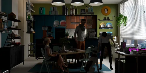 Cocina pequeña 