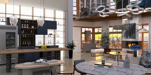 High ceilings 