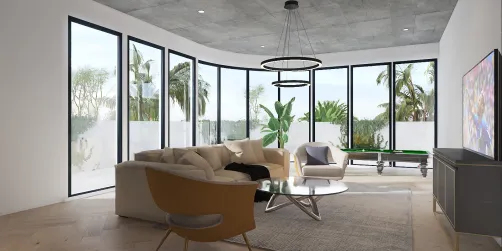 My dad’s dream living room