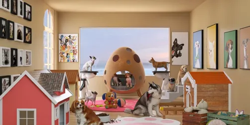 Dog hostel 