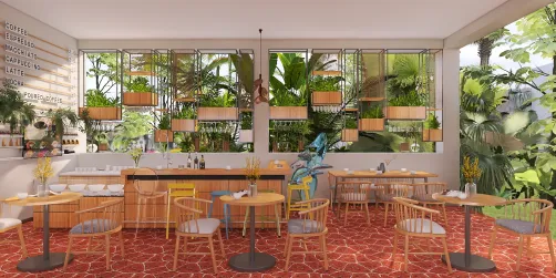 Tropical cafe