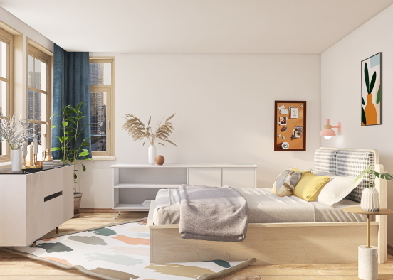 Bedroom 🤍 Design Rendering