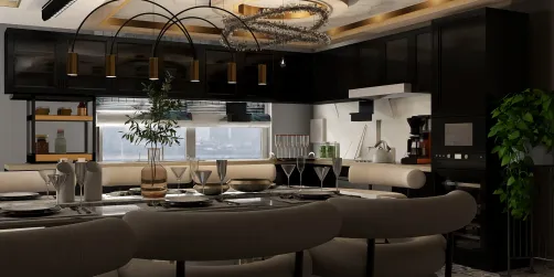 Asson color kitchen 🖤🩶