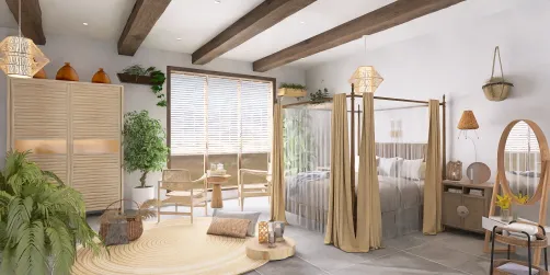 my dream bedroom 🕊️🌾🤍