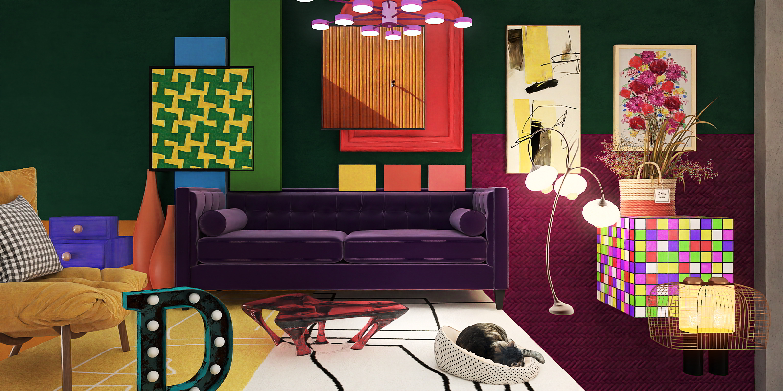 Desafio cores vibrantes 