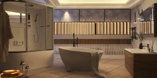 Japandi Bathroom 