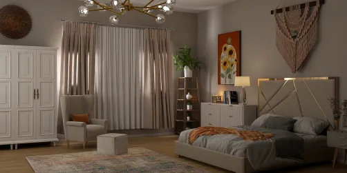 The guest bedroom