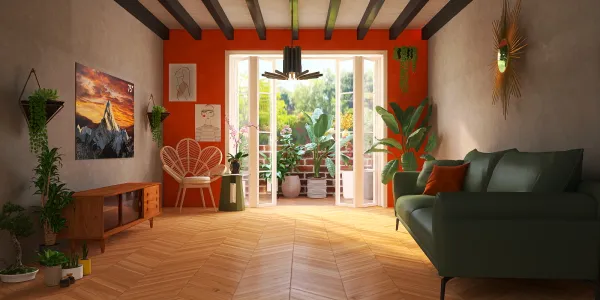 Professional interior design created with Homestyler 3D design software