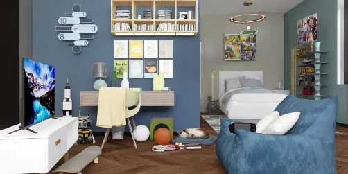 Habitación juvenil 