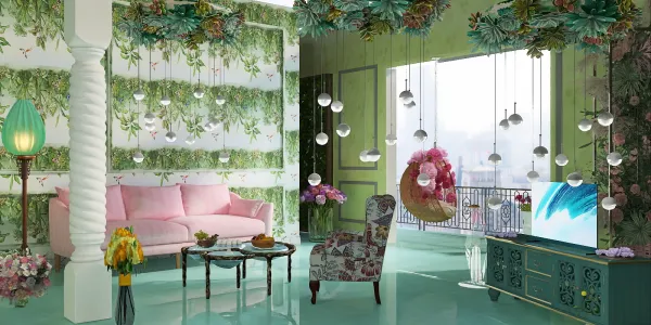 Professional interior design created with Homestyler 3D design software