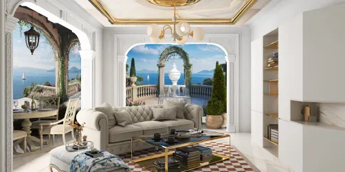 Terrace living room 