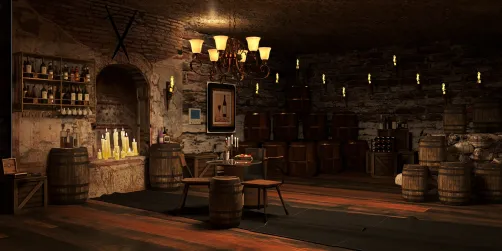 Basement Style Cellar ...