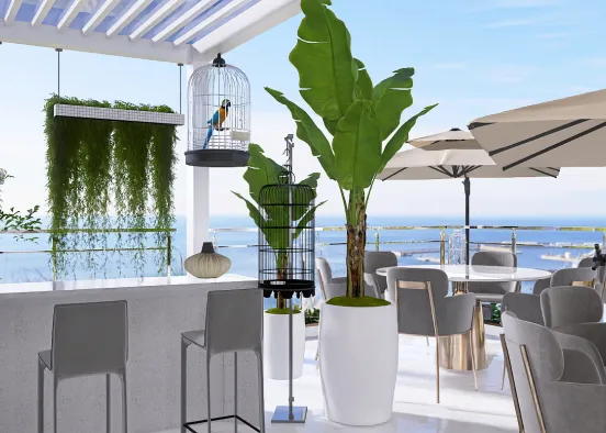 Sea Restaurant  Design Rendering
