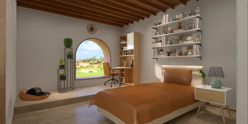 warm bedroom 