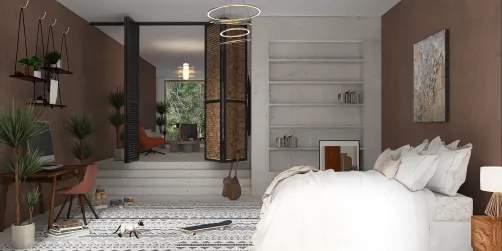 minimal bedroom '-'