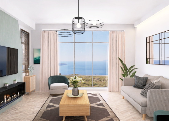 Salon  Design Rendering