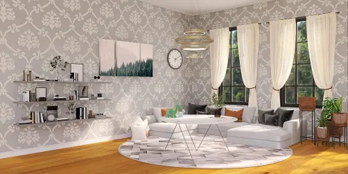 Gray Living Room