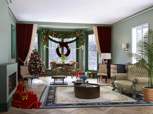 Professional interior design created with Homestyler 3D design software