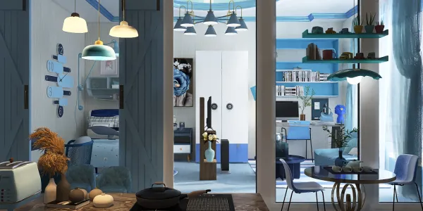 Professional interior design created with Homestyler 3D design software