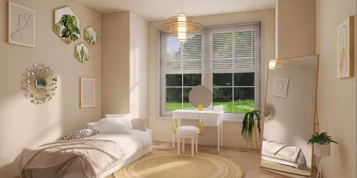 Boho bedrooom