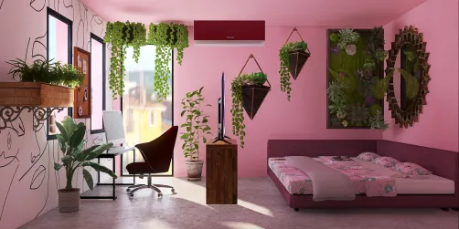 passion for plants bedroom ✨✨❤️🌺