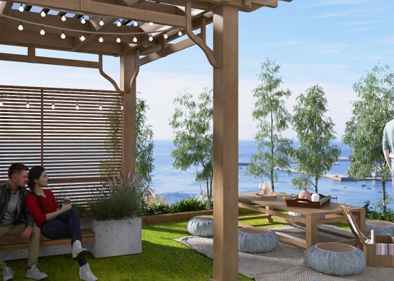 Picnic on the bluff Design Rendering