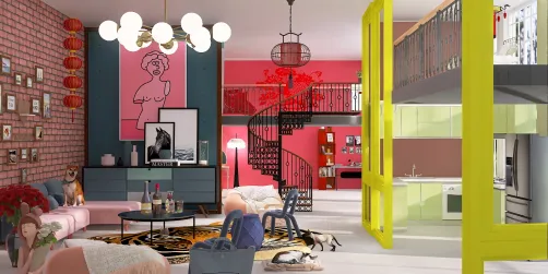 Eclectic space