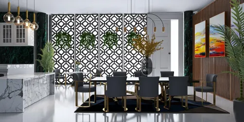 Dining-Kitchen Areas