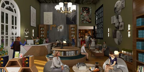 Dream Library:Pets and Coffee