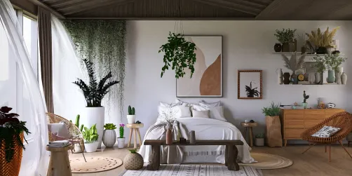 Boho bedroom 🔥✨🤎