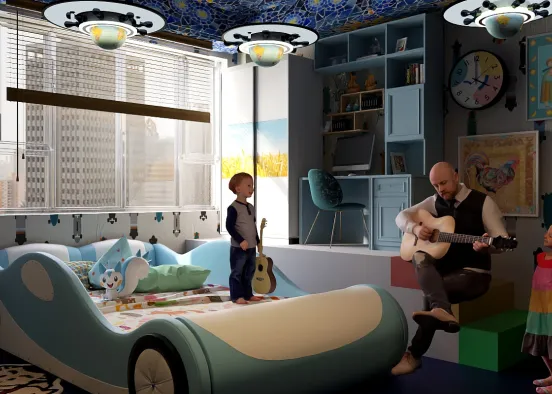 # Father's day Renderização de Design