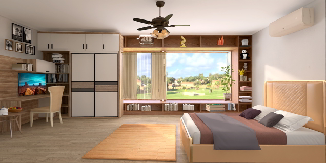 How About This??
Master Bedroom Design