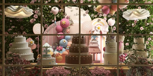 Patisserie Shop Window