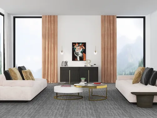 Modern family room