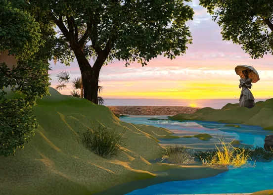 # De Rivier van Dromen Renderização de Design