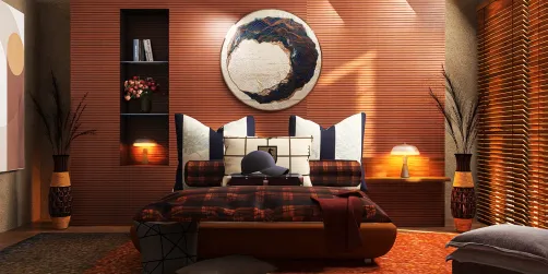 Autumn inspired Bedroom Decor 