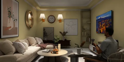 Cozy living room idea 💡