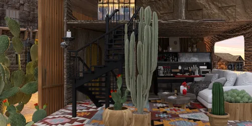 crooked desert home