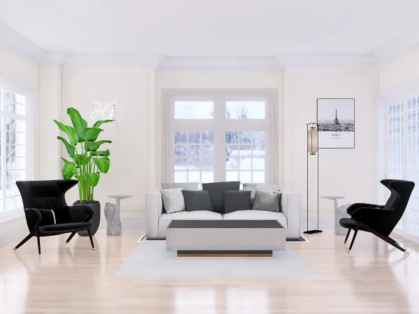 Professional interior design created with Homestyler 3D design software