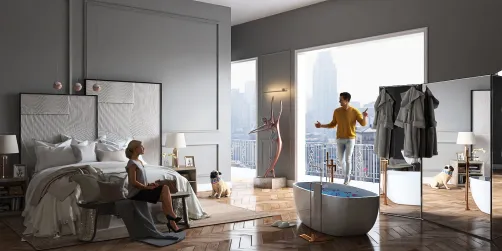 Beautiful Balcony room