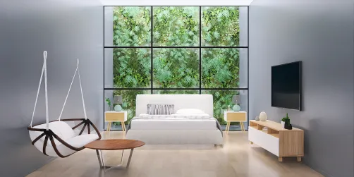 Habitación moderna 🍀💚