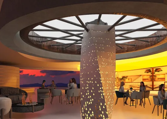 # Zona de encuentro  Renderização de Design