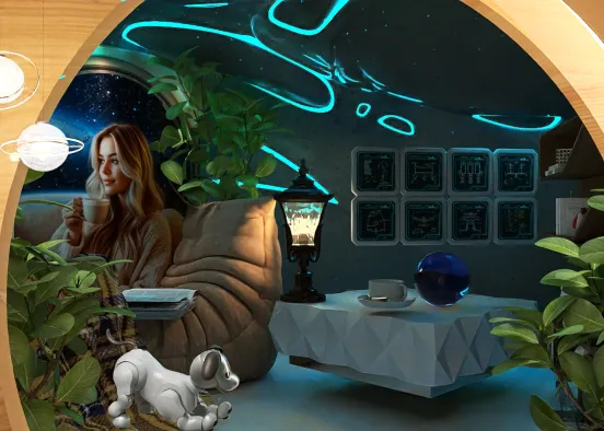 # Homecoming to the stars!😌✨️💫☕️ Renderização de Design