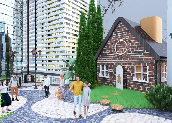 # The Lone Holdout  Renderização de Design