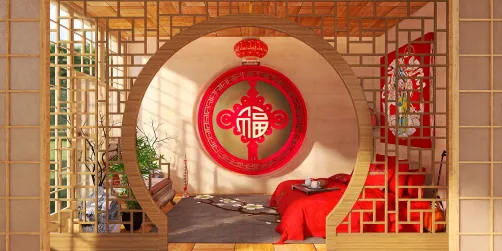 Oriental Bedroom