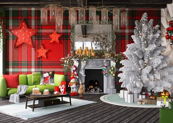 # The Grinch Green Sofa  Renderização de Design