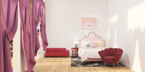 Bed room pink 