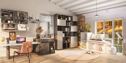 Workshop and office room 