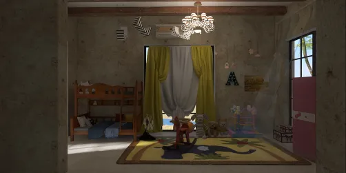 simple childrens room